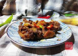 炒鸭肉的做法图解6