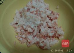 鲜肉马蹄饺子的做法图解2