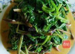 麻将红薯叶的做法图解5