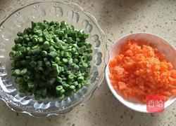 豆角鸡蛋饼的做法图解1