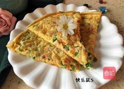 豆角鸡蛋饼的做法图解8