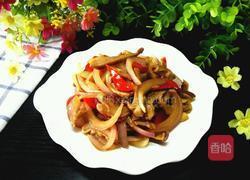 洋葱炒猪肚的做法图解8