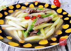 牛肉炒芦笋的做法图解8