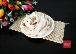 手擀宽面的做法图解10