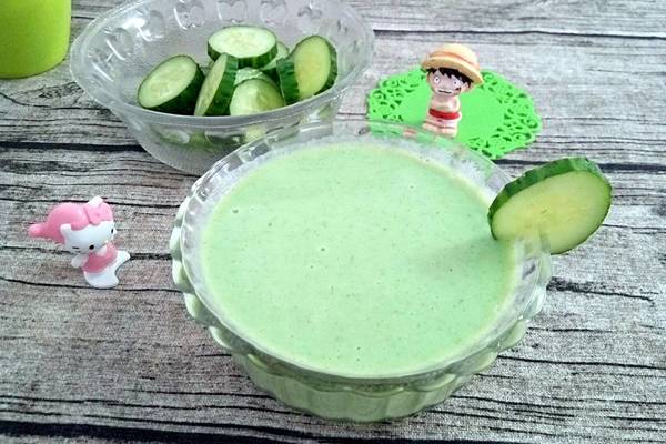 黄瓜牛奶汁的花样做法