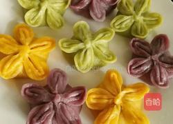彩色蔬菜梅花饺的做法图解15