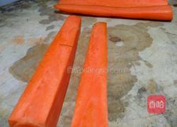 红萝卜最简单的雕花的做法图解5