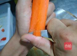 红萝卜最简单的雕花的做法图解11