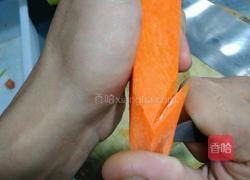 红萝卜最简单的雕花的做法图解15