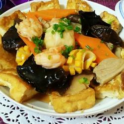 八珍豆腐煲的做法[图]