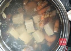 豆腐白贝汤的做法图解5