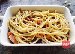 海鲜奶酪焗意面的做法图解12