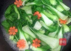 香菇油菜的做法图解3