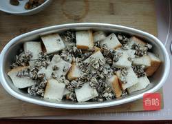 柚香蓝莓面包布丁的做法图解7