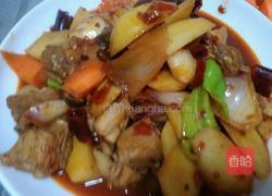 香辣大盘鸡的做法图解14