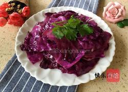 炝炒甘蓝的做法图解8