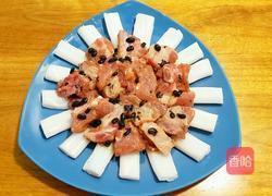 豉汁排骨蒸肠粉的做法图解4