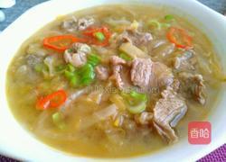 羊肉炖酸菜的做法图解12