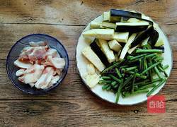 豆角炖茄子的做法图解2