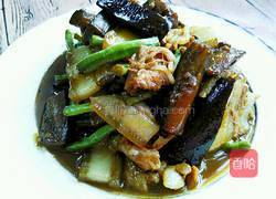豆角炖茄子的做法图解16