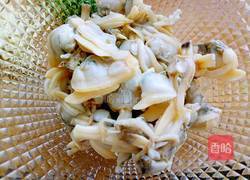 凉拌蚬子肉的做法图解5