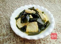 海带结烧豆腐的做法图解9