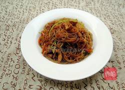 肉炒粉丝的做法图解7