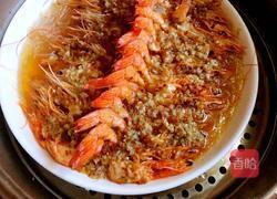 蒜蓉蒸大虾的做法图解12