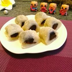 豆沙糯米卷的做法[图]