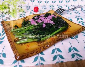 素炒紫背天葵