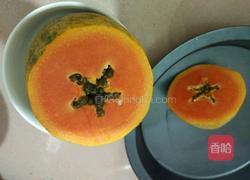 木瓜牛奶冻的做法图解2