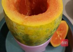 木瓜牛奶冻的做法图解3