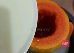 木瓜牛奶冻的做法图解7