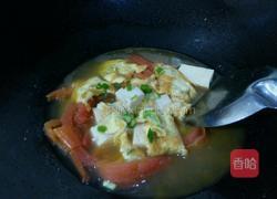 番茄鸡蛋豆腐汤的做法图解9