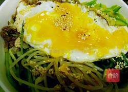 简易韩国拌饭的做法图解7