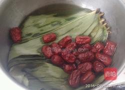 蜜豆小枣什锦粽子的做法图解2