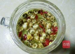 雪菊枸杞茶的做法图解3