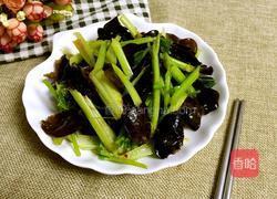 芹菜拌木耳的做法图解10