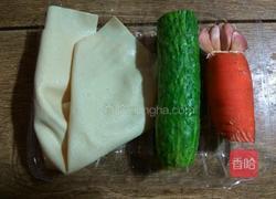 豆腐丝凉拌的做法图解1
