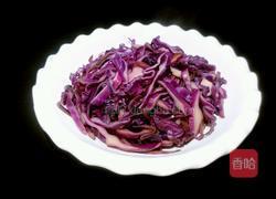 醋溜紫甘蓝的做法图解6