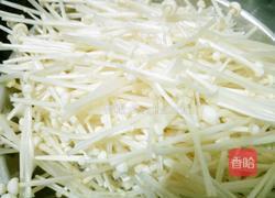 清炒金针菇的做法图解1