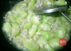 肉末炒丝瓜的做法图解6