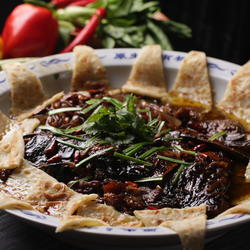 CCTV7食尚大转盘《鱼头泡饼》的做法[图]