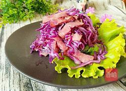 培根紫甘蓝的做法图解9