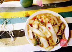 酸辣白菜的做法图解4