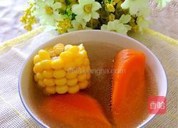 玉米红萝卜猪骨汤的做法图解8