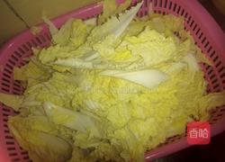 大白菜炖粉丝的做法图解1