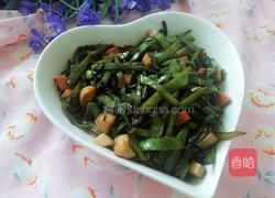 扁豆炒火腿的做法图解9