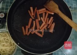 黑椒火腿意面的做法图解3