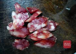 腊肠炒苦瓜的做法图解3